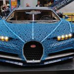 Életnagyságú LEGO Bugatti Chiron a WestEndben