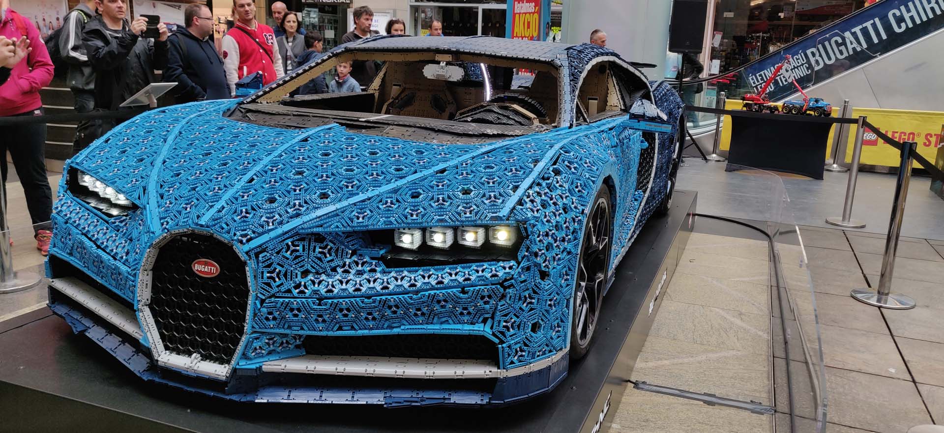 Lego Bugatti Chiron Budapest